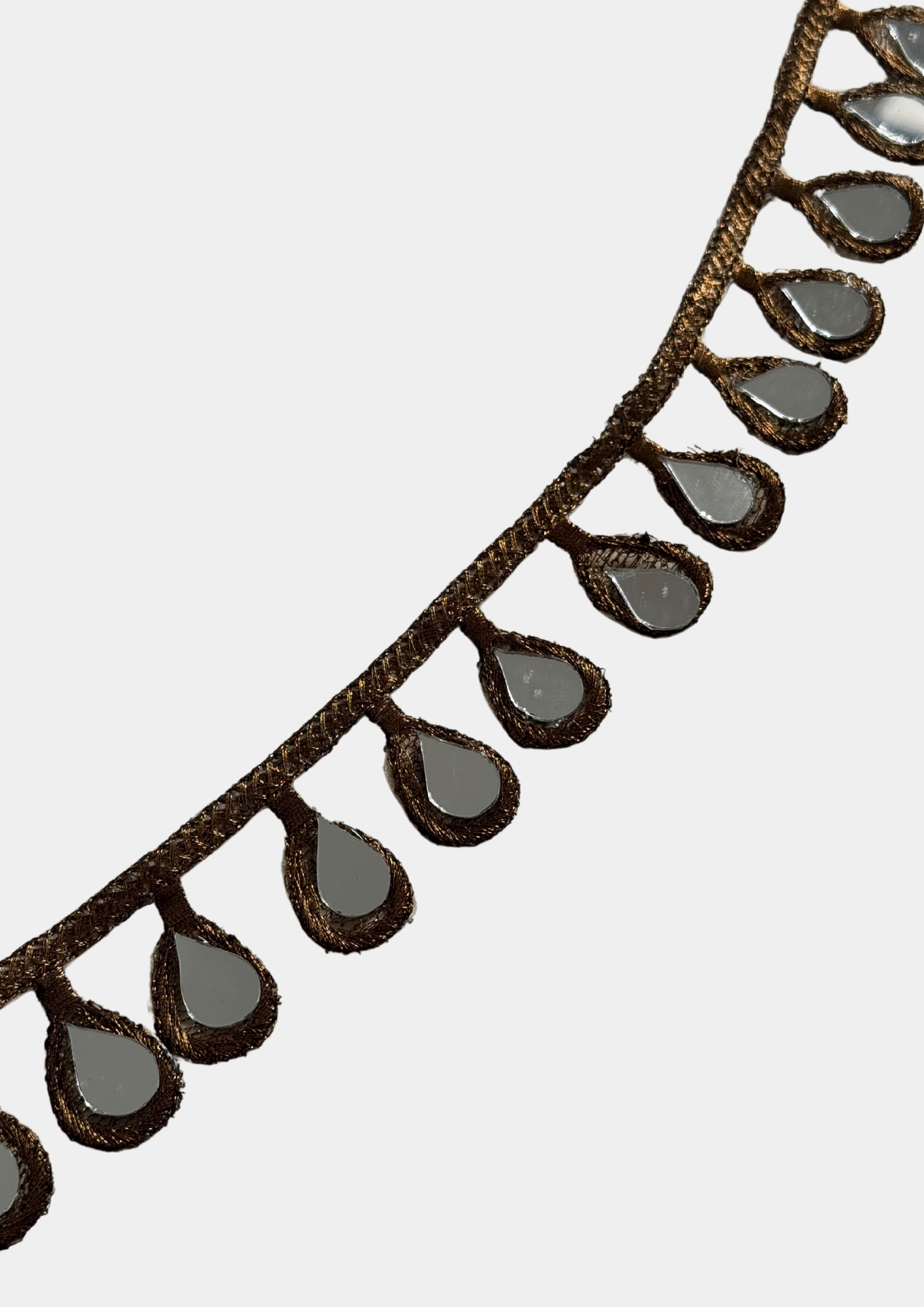Choker Espejo Cobre