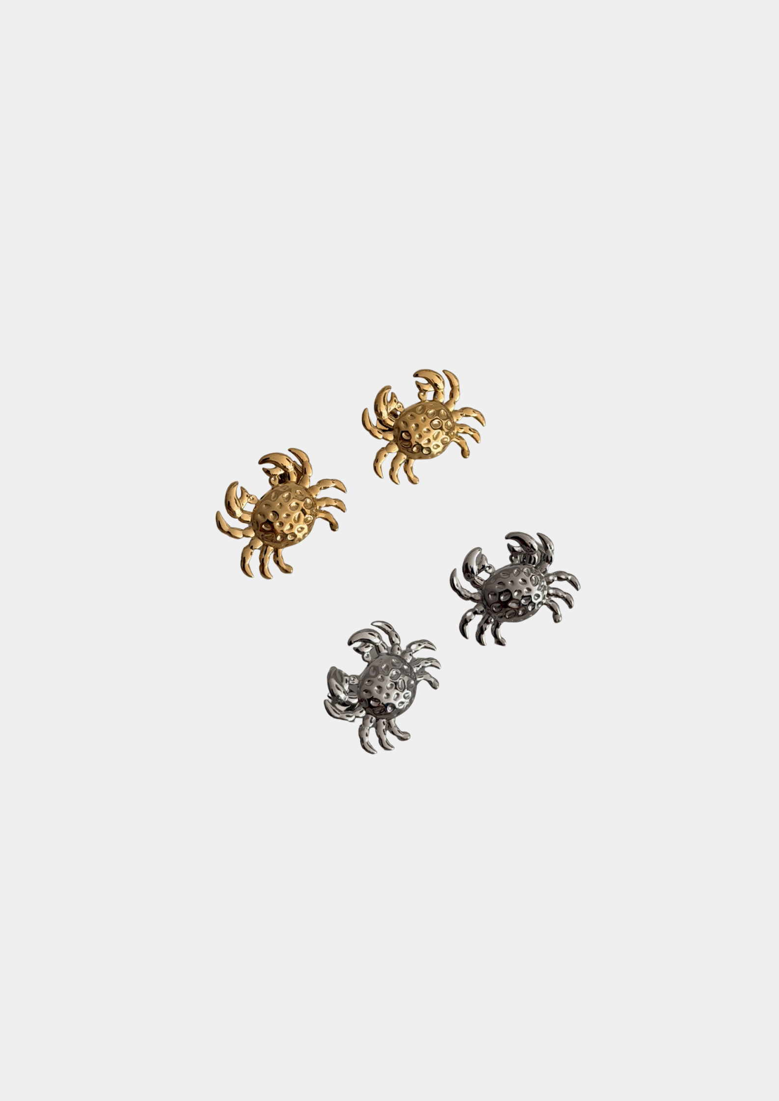 Pendientes Cangrejo