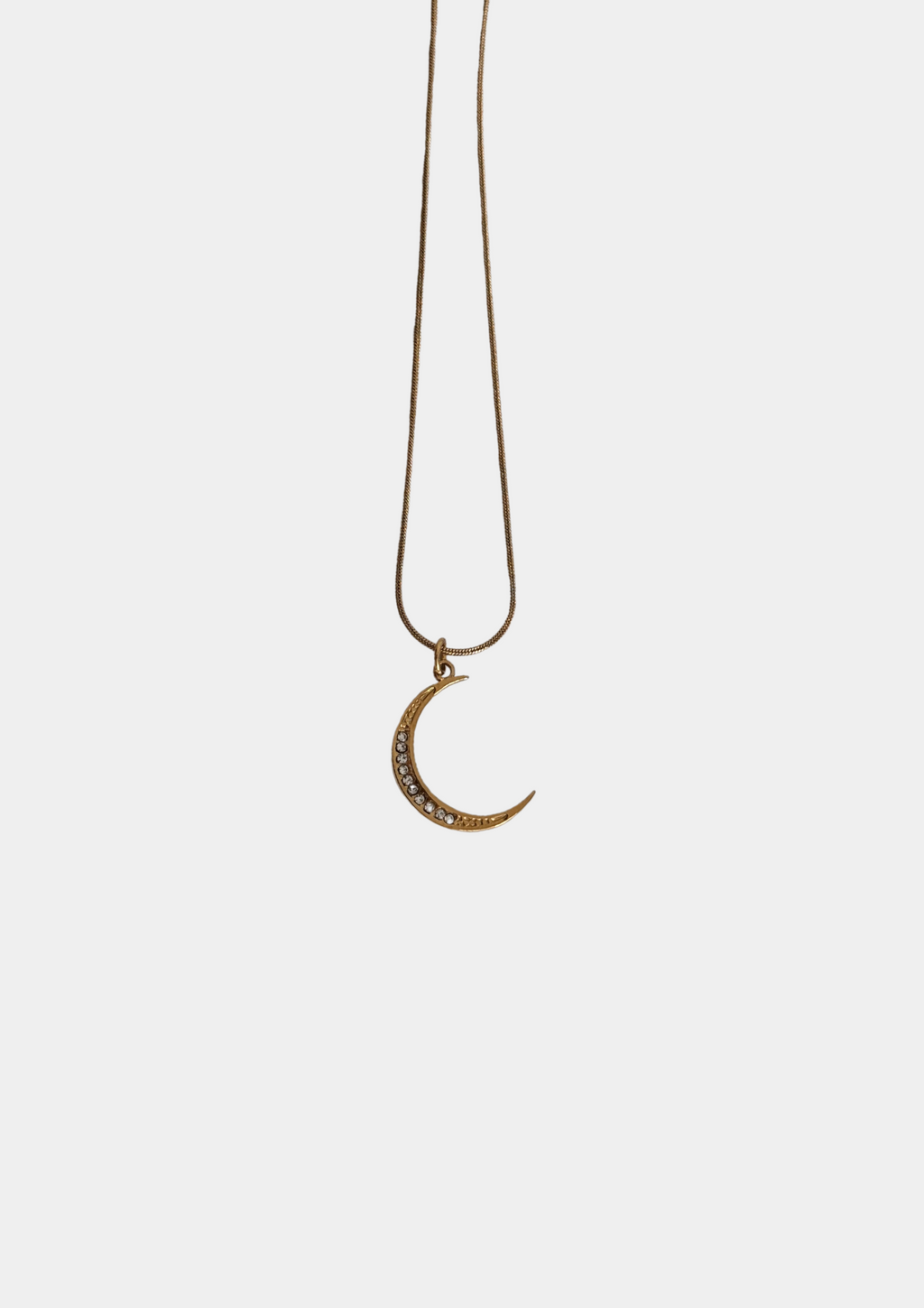 Collar Luna Circonita