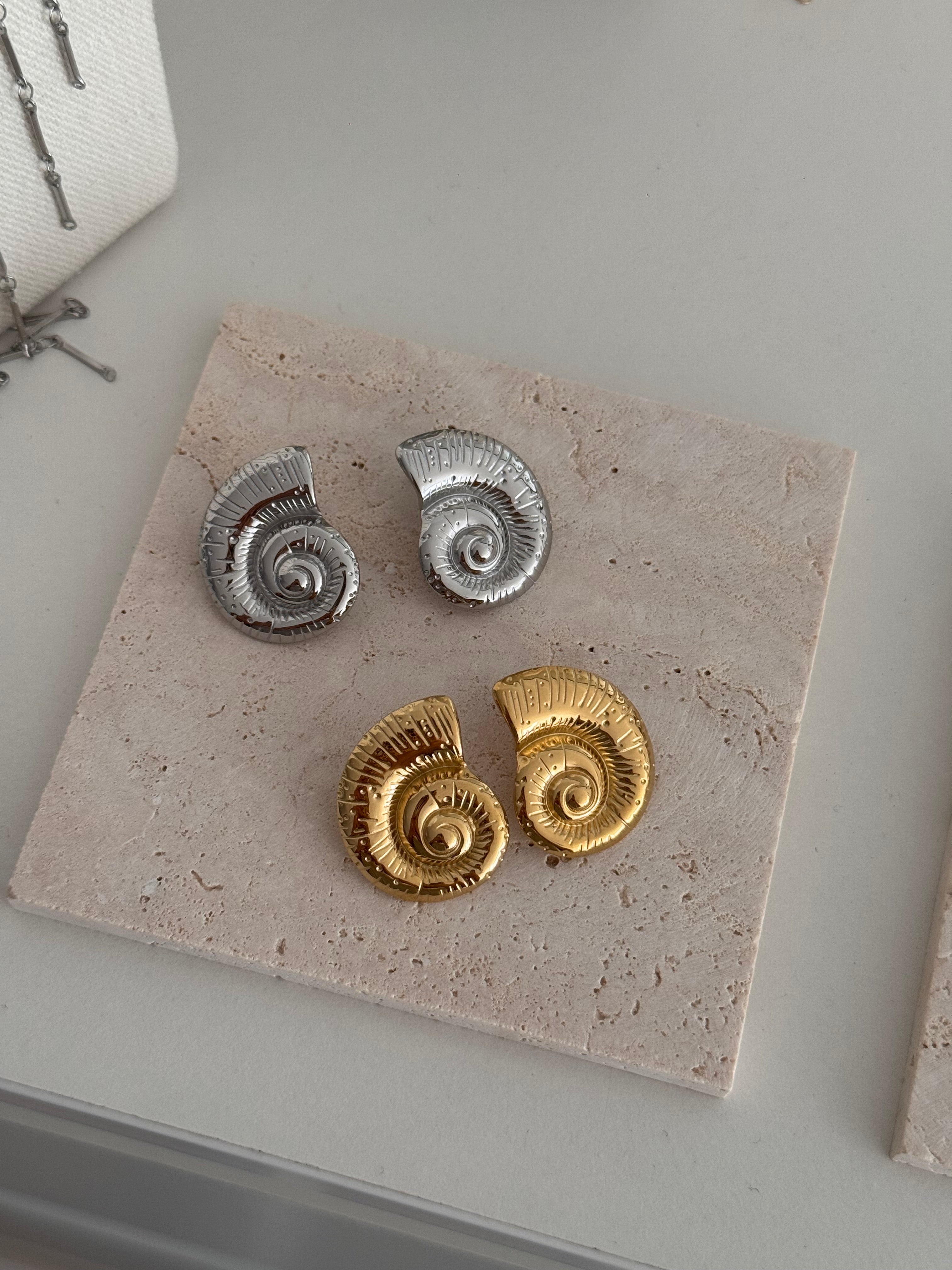 Pendientes Caracola