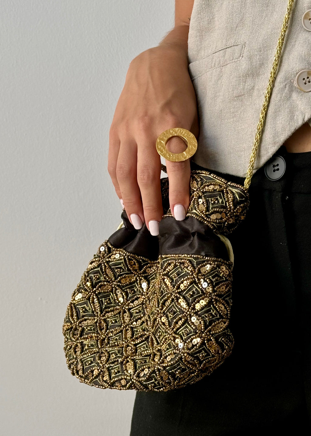 Bolso Tierra y Oro