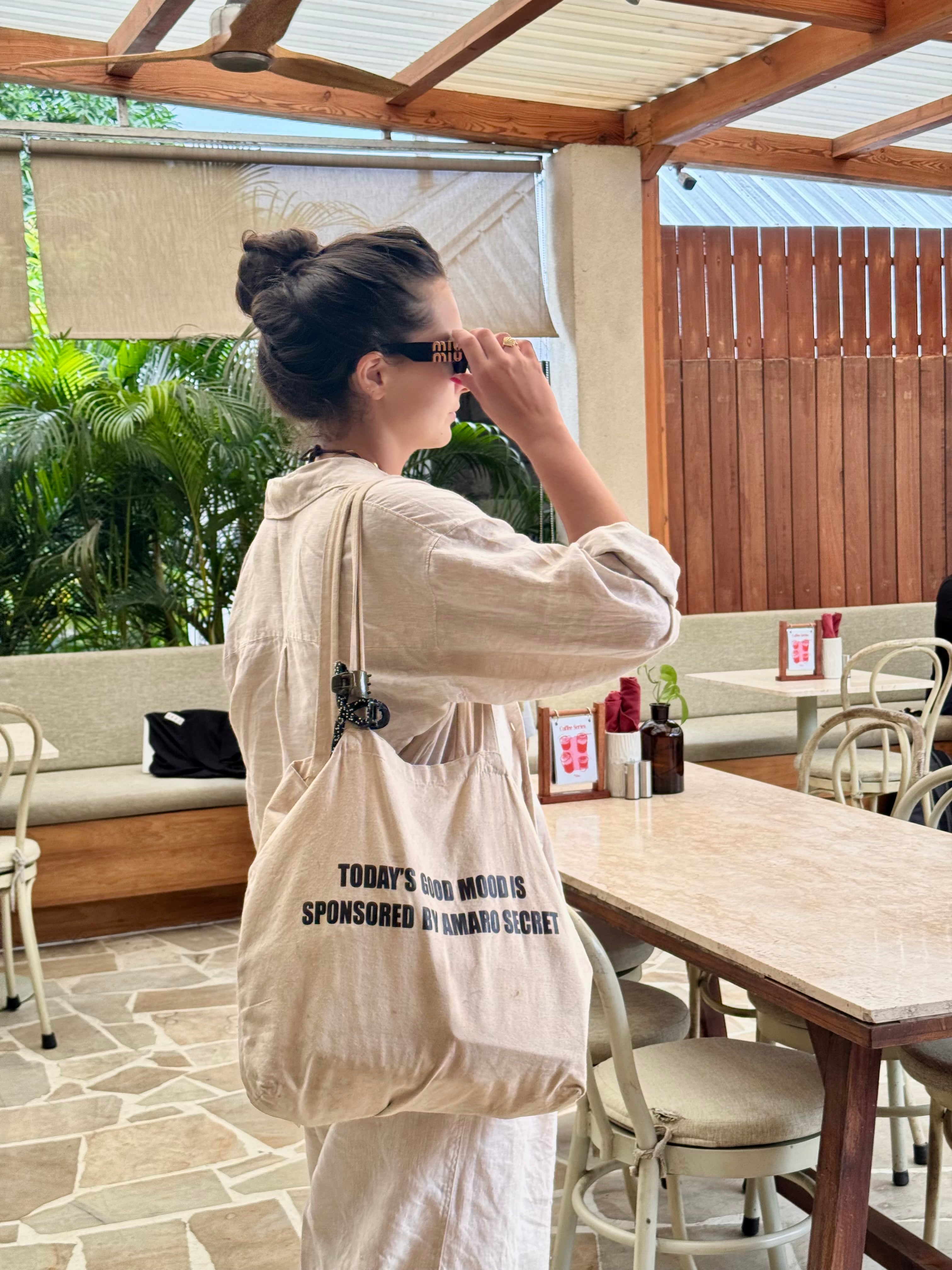 Tote Bag Good Mood Big Size