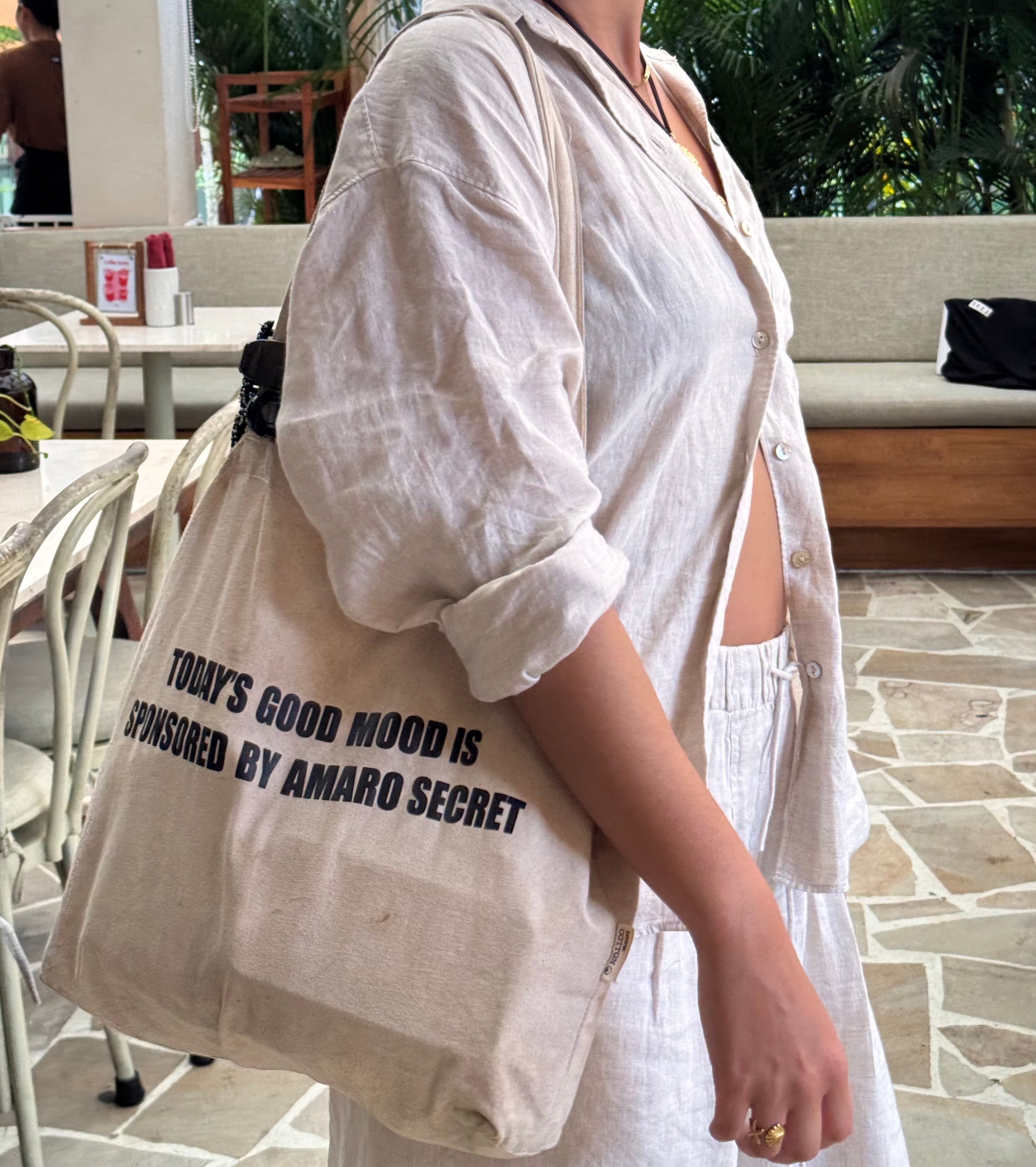 Tote Bag Good Mood Big Size