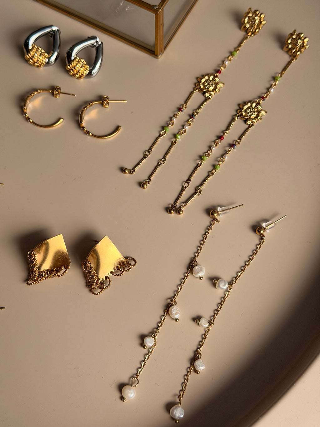 Pendientes Eternal Perla