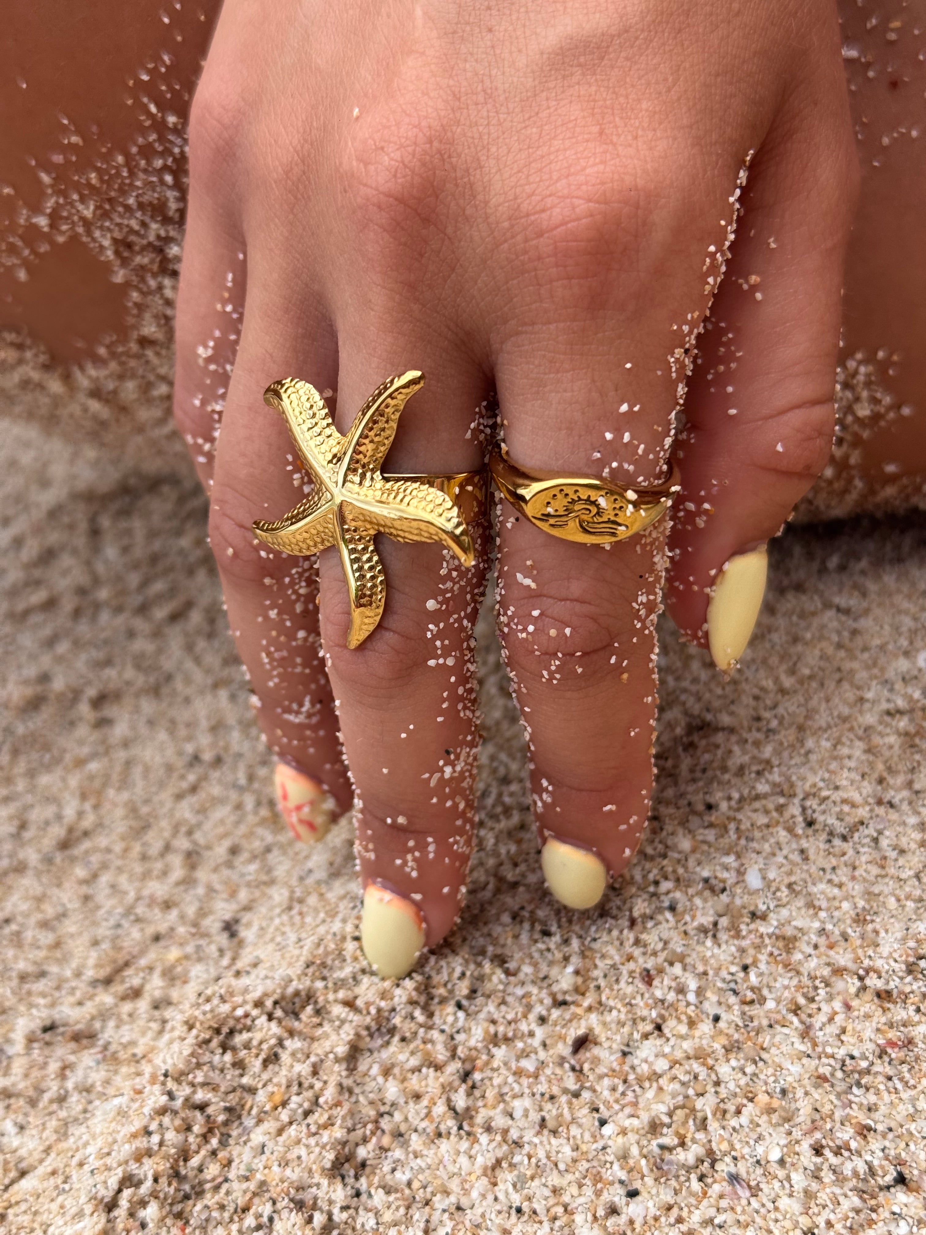 Anillo Estrella de Mar