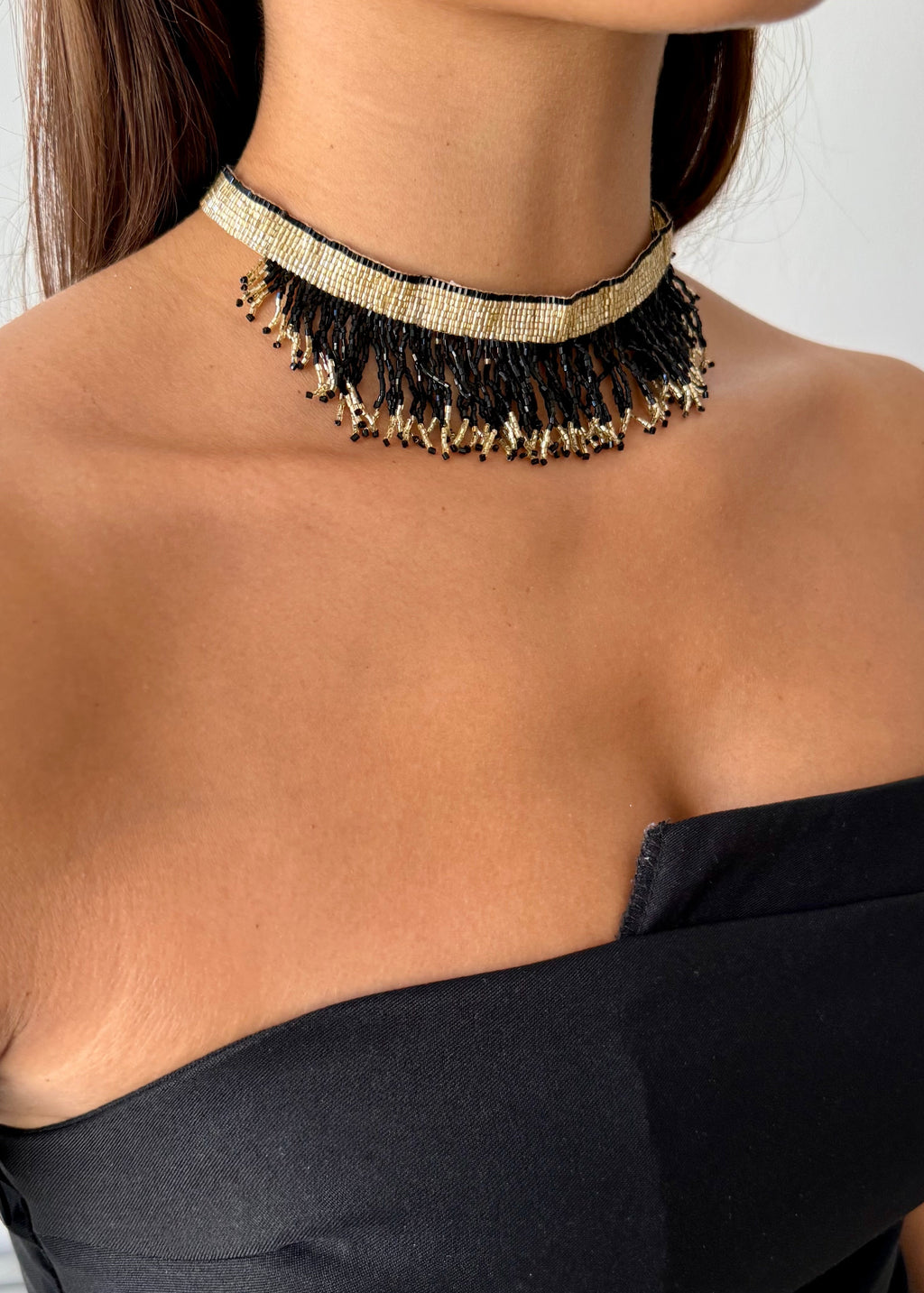 Choker Tierra y Oro