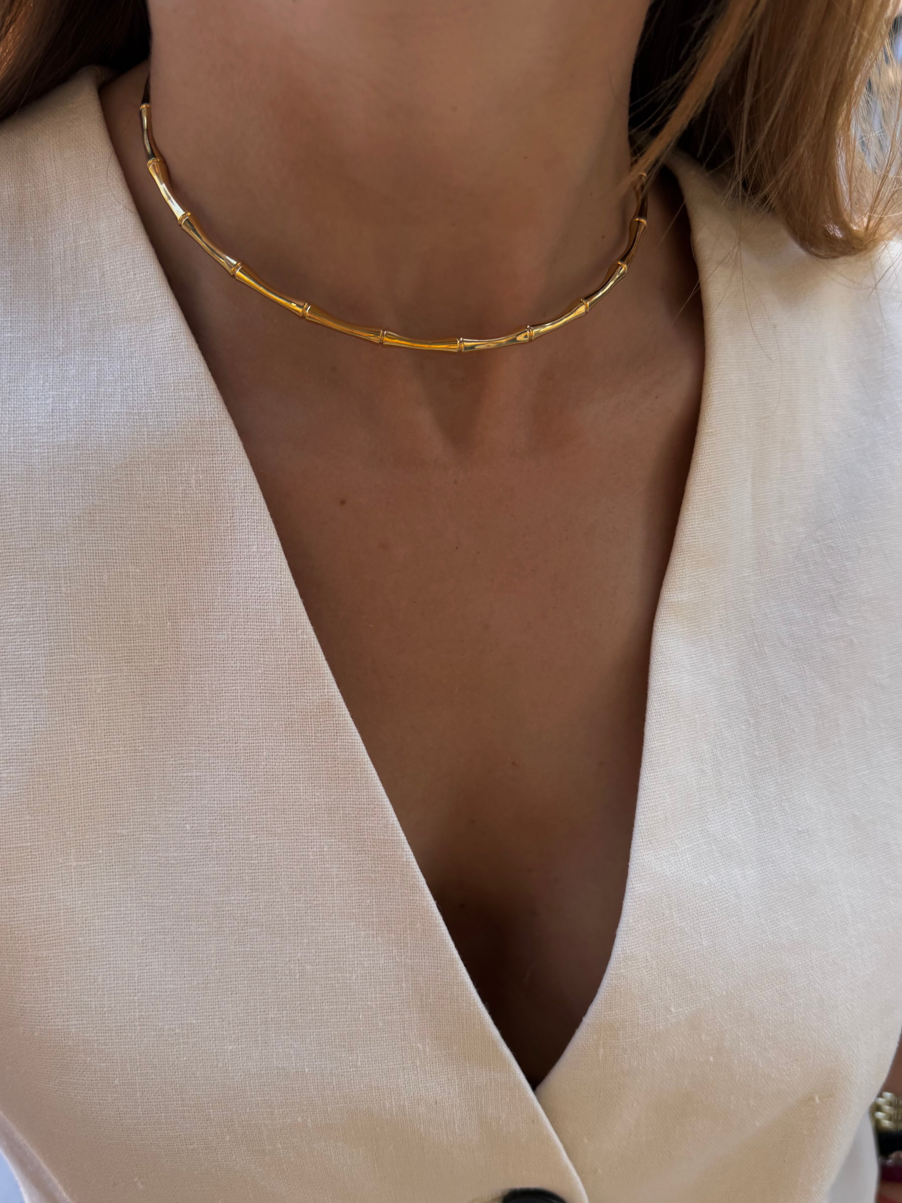 Choker Bambú