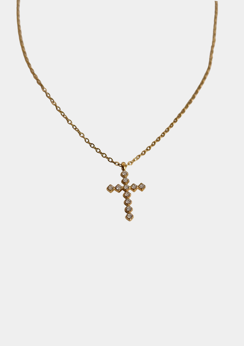 Collar Cruz Circonita