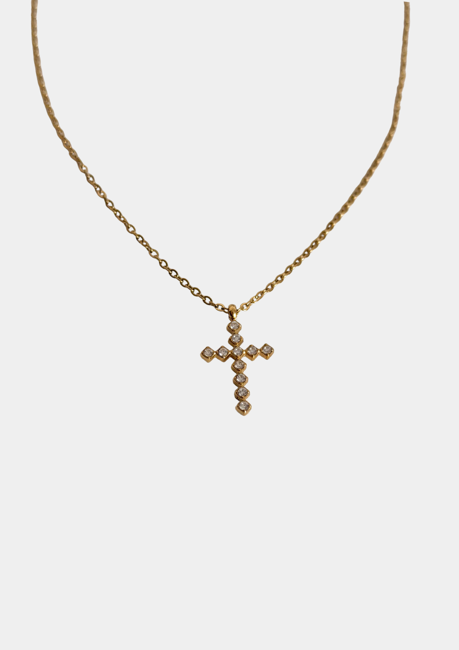Collar Cruz Circonita