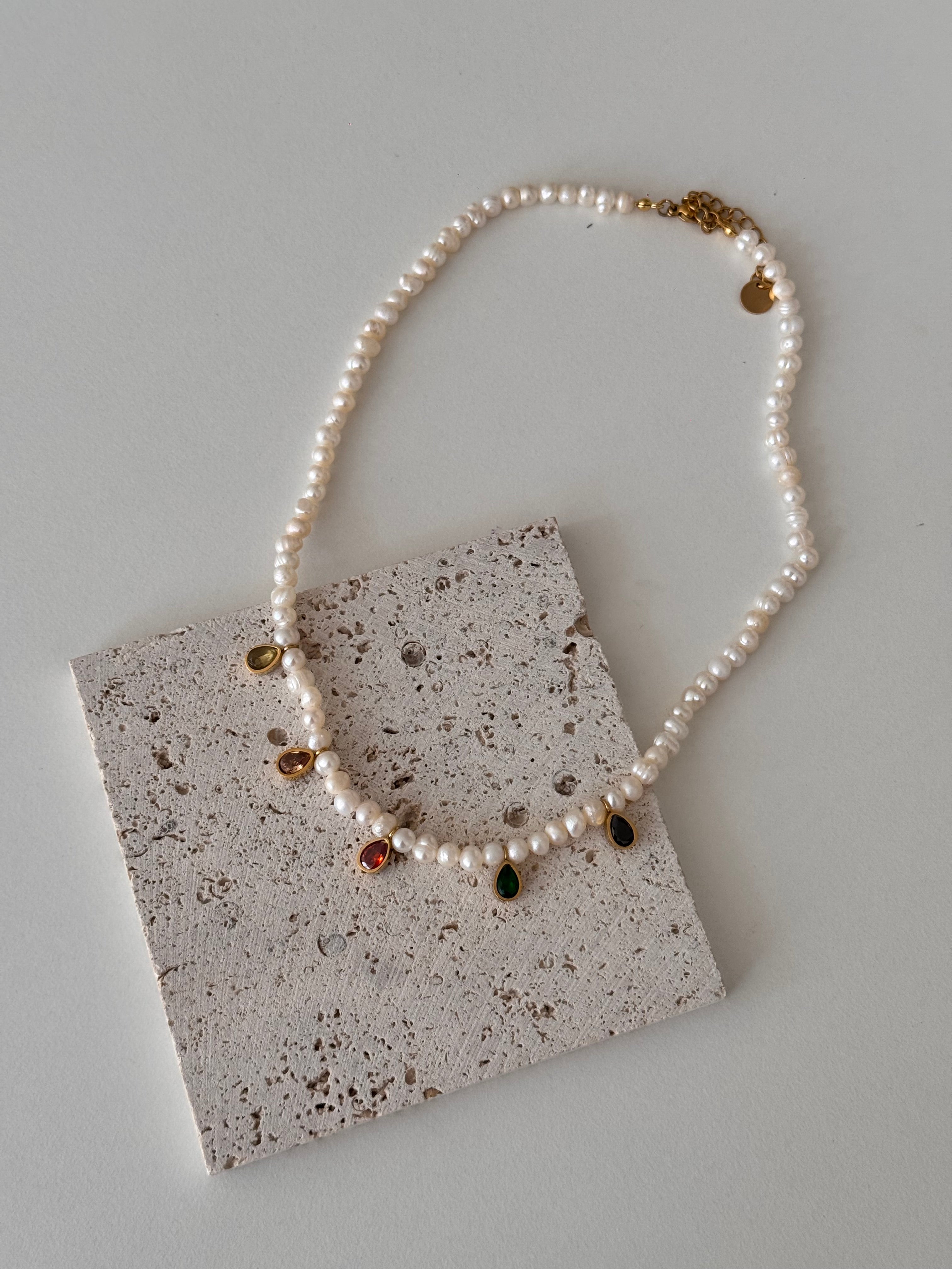 Collar Perla Multicolor