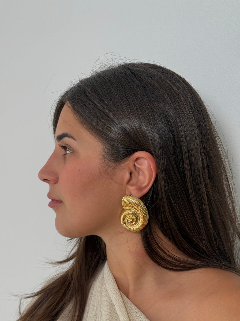 Pendientes Maxi Caracola