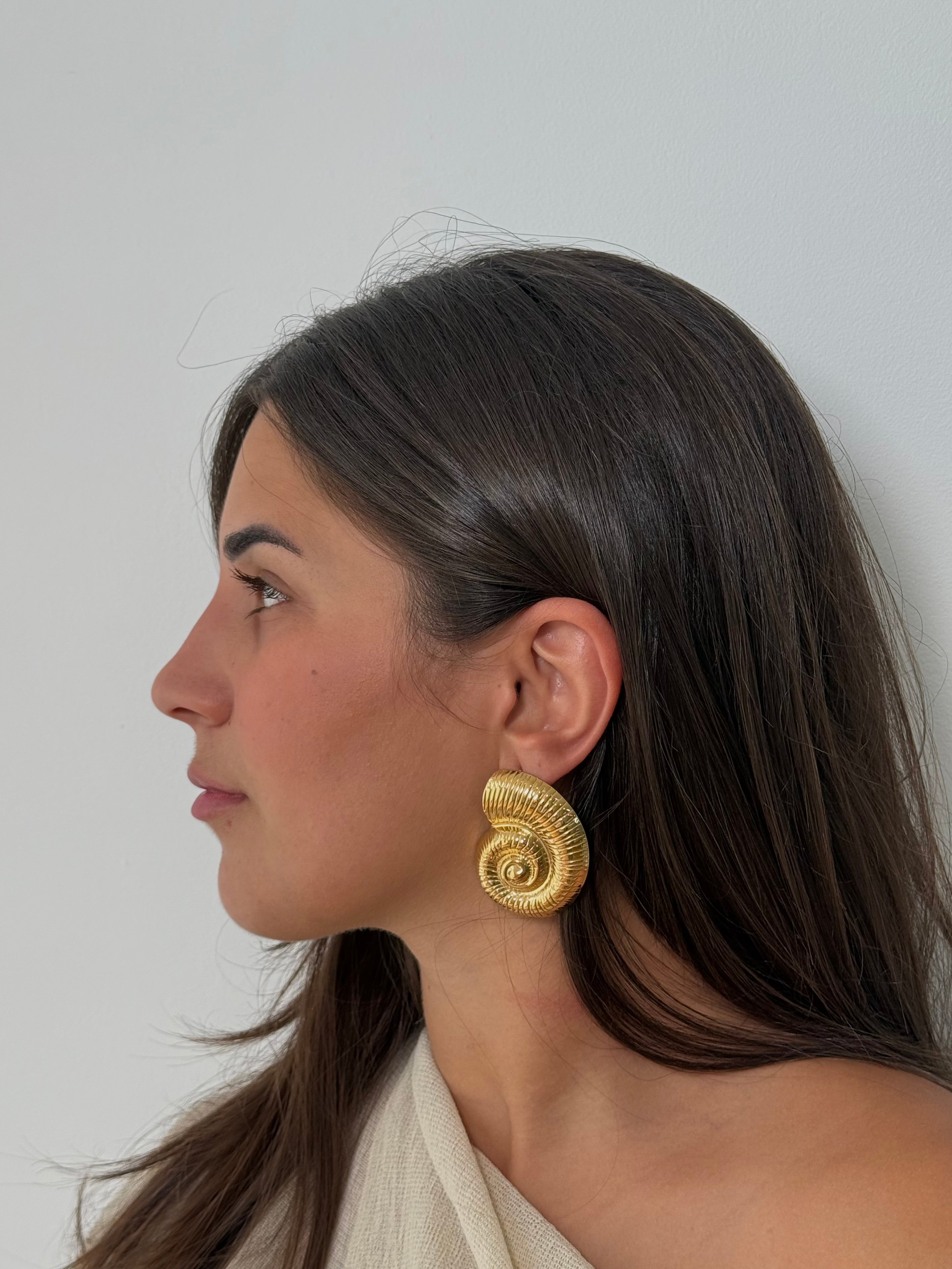 Pendientes Maxi Caracola
