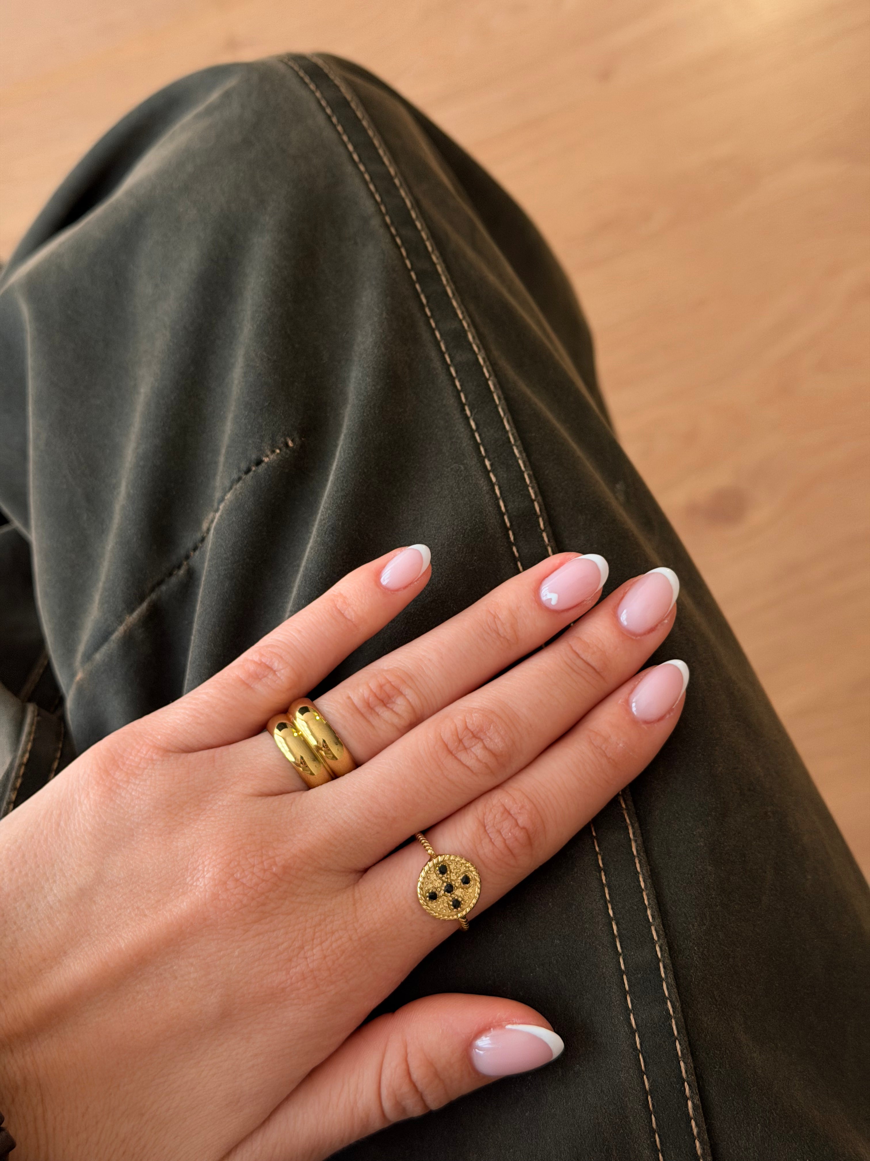 Anillo Sello Cruz