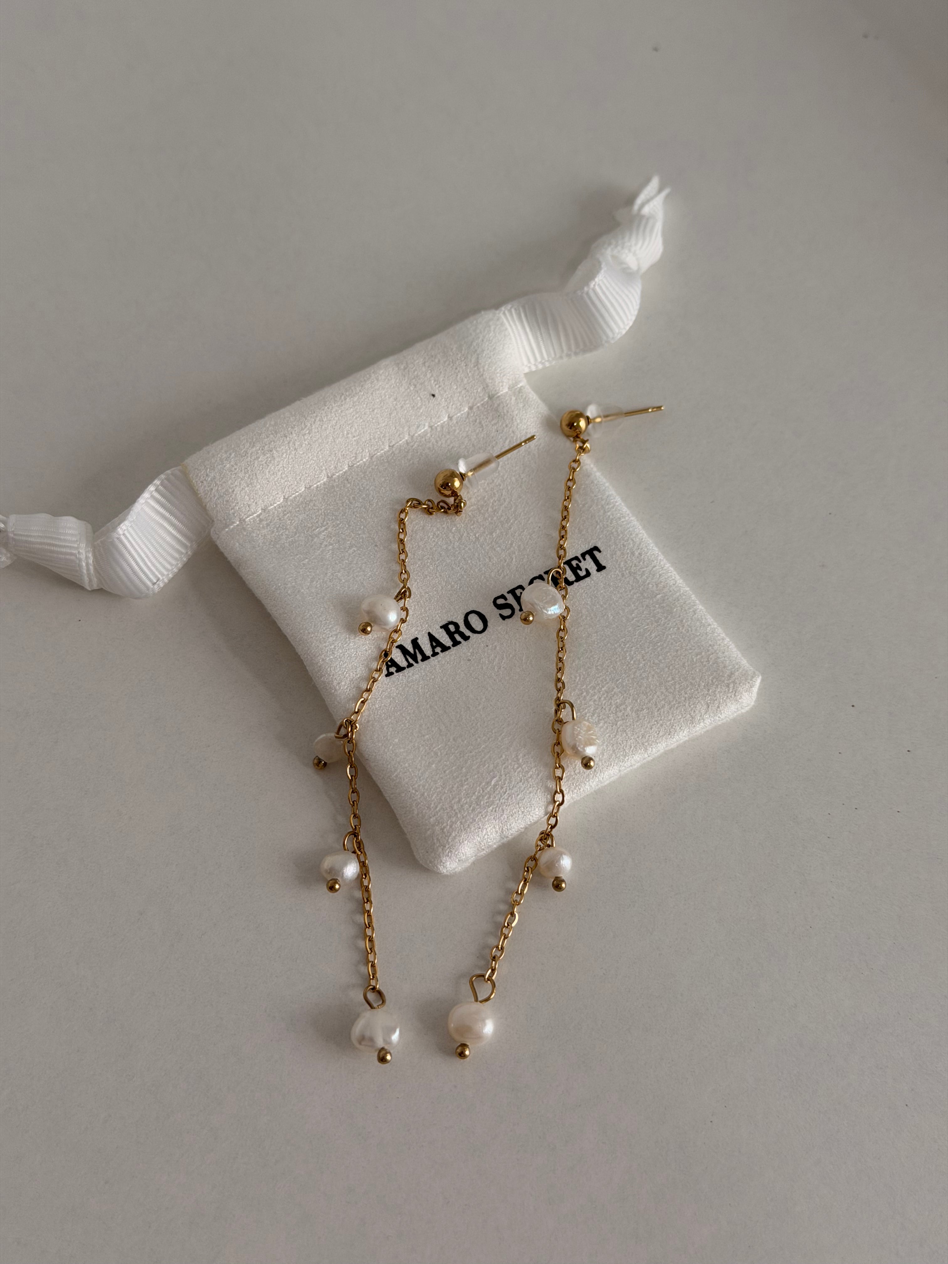 Pendientes Eternal Perla