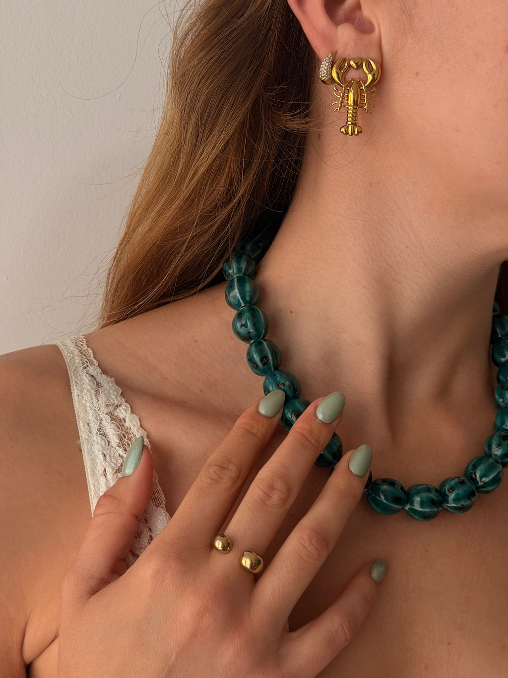 Collar Ema Azul