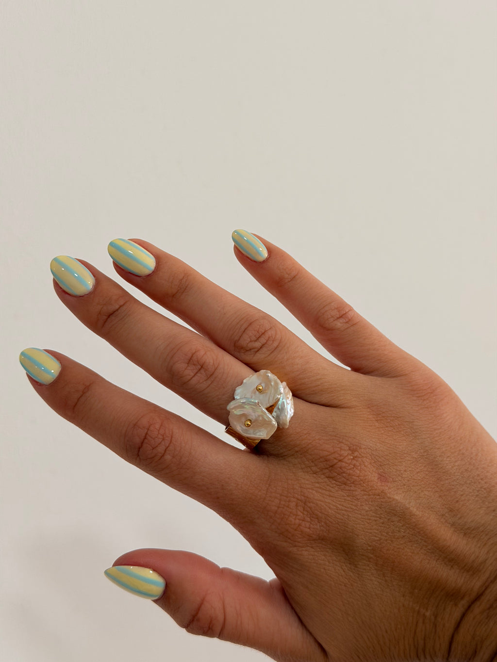 Anillo Perlas Portofino