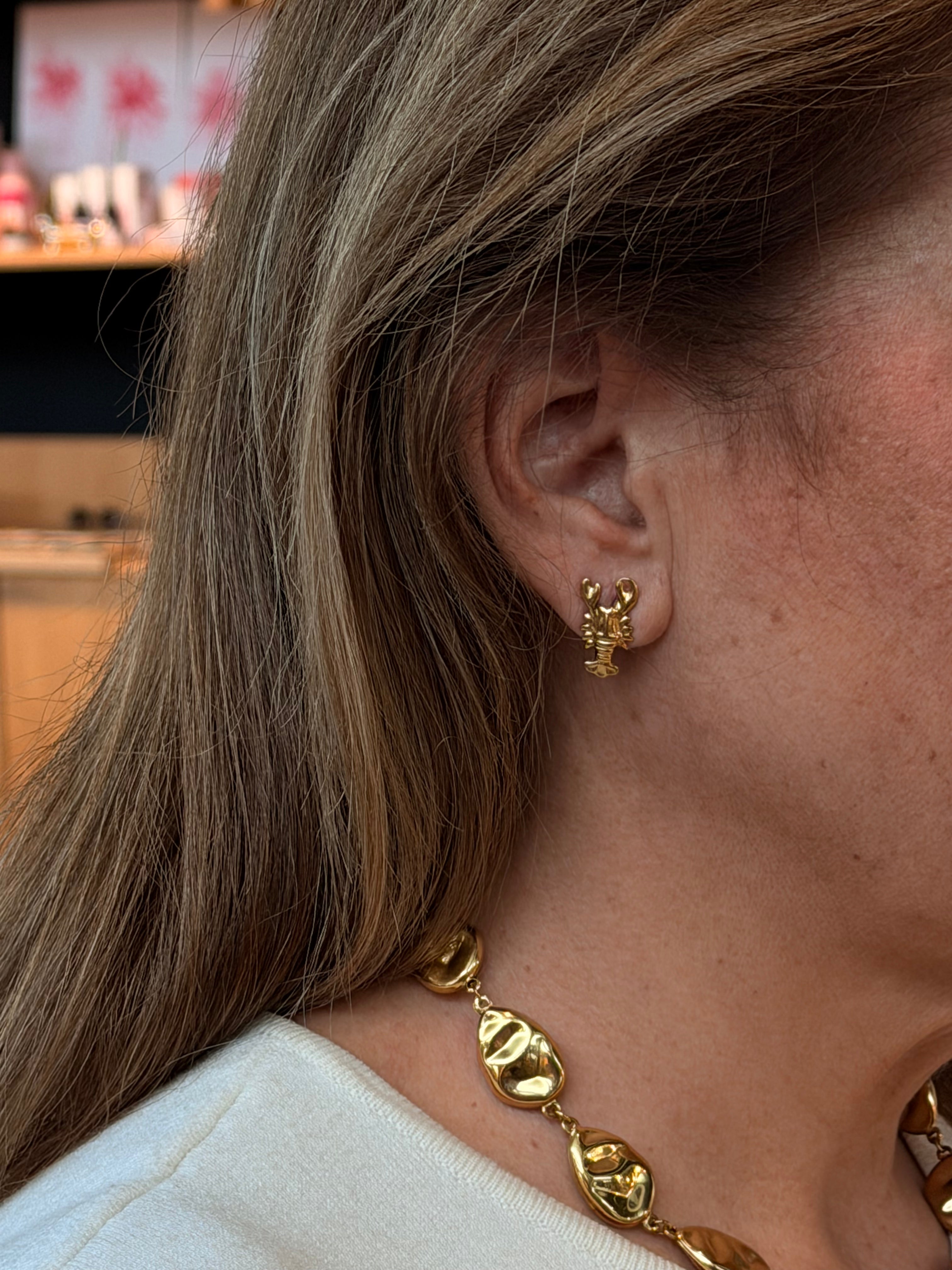 Pendientes Langosta Mini